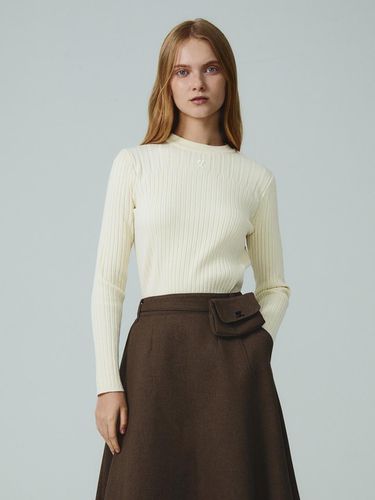 Embroidery Point Ribbed Knit JKPONK0100 - LINE STUDIO ONE - Modalova