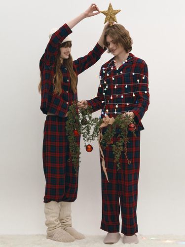 Matching Flannel Check Pajama SET - GRAYDATION - Modalova