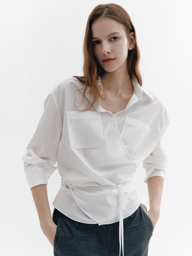 String-up Wrap Shirts OFF WHITE - GRAYDATION - Modalova