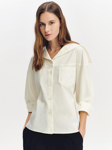 Sailor Collar Blouse BUTTER - GRAYDATION - Modalova