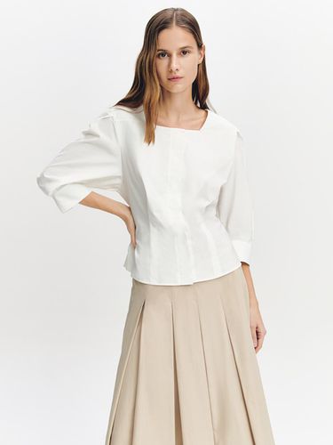 Square Neck Blouse OFF WHITE - GRAYDATION - Modalova