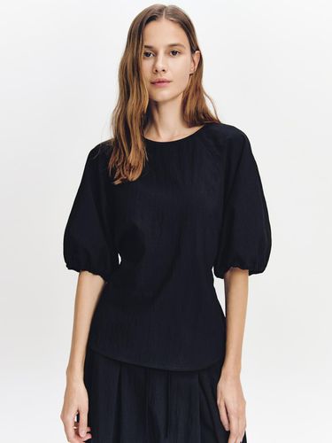 Raglan Volume Sleeve Blouse BLACK - GRAYDATION - Modalova