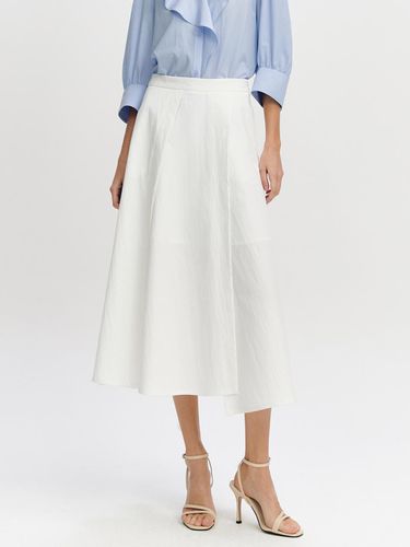 Paneled Flare Skirt OFF WHITE - GRAYDATION - Modalova