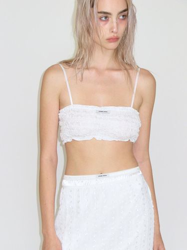 WRINKLE BRA TOP_WHITE - CRANK - Modalova