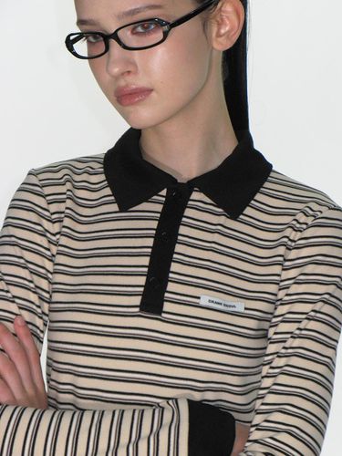 MULTI STRIPED POLO SHIRTS - CRANK - Modalova