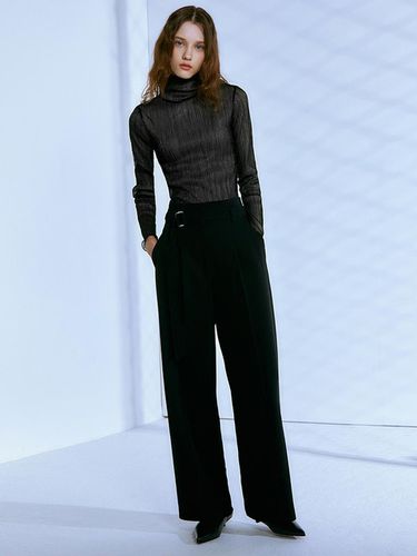 Belted wide slacks JWSLOI0100 - LINE STUDIO ONE - Modalova