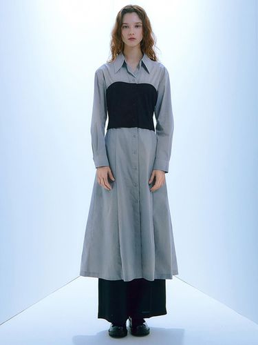 Color Top Shirt dress JWOPOI0100 - LINE STUDIO ONE - Modalova