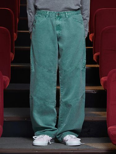 DYED ZIP CARGO PANTS / EMERALD - UNALLOYED - Modalova