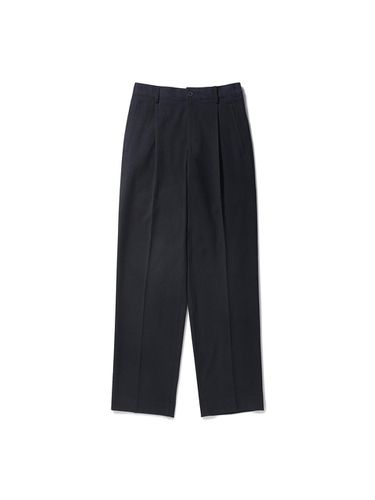 Twill One-Tuck Wide Slacks (Set-Up) - EPIGRAM - Modalova