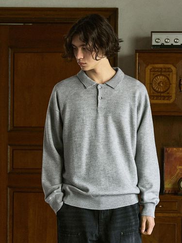 Burton collar bulky knitwear MNT113/6 colors - MINIMAL PROJECT - Modalova