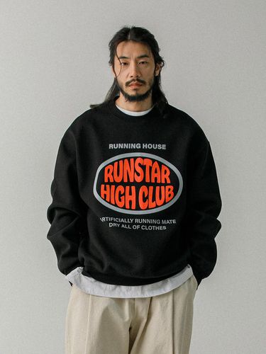 Run Star High Club Sweatshirt black - RUGGED HOUSE - Modalova