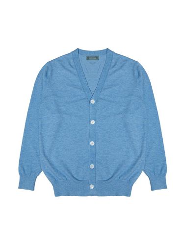 CA002 Basic Cardigan Sky Blue - ALL CLASSIC - Modalova