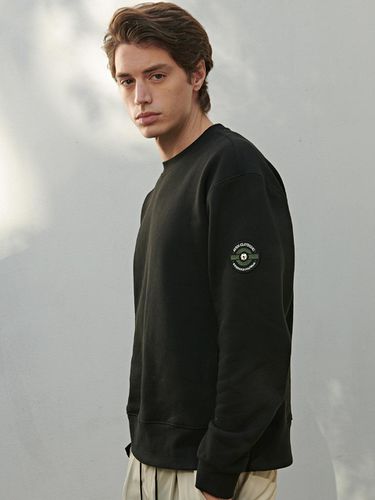 Side warpen sweatshirt black - Aven - Modalova