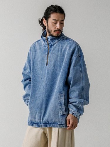 Toppers Oversized Fit Denim Anorak - RUGGED HOUSE - Modalova