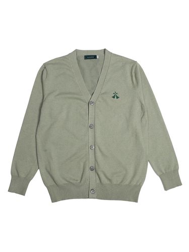 CA007 Tester Embroidered Cardigan_green - ALL CLASSIC - Modalova