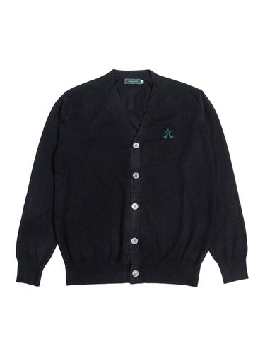 CA007 Tester Embroidered Cardigan_black - ALL CLASSIC - Modalova