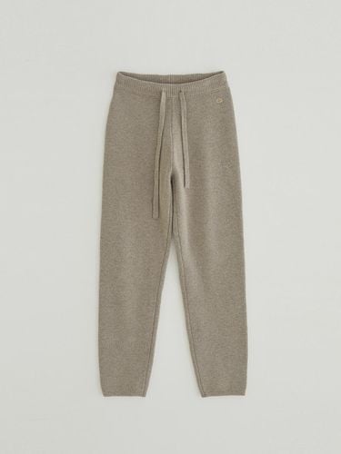 Wool Knit Pants BEIGE - The Raust - Modalova