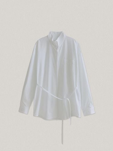 High-neck Tencel Shirt - The Raust - Modalova