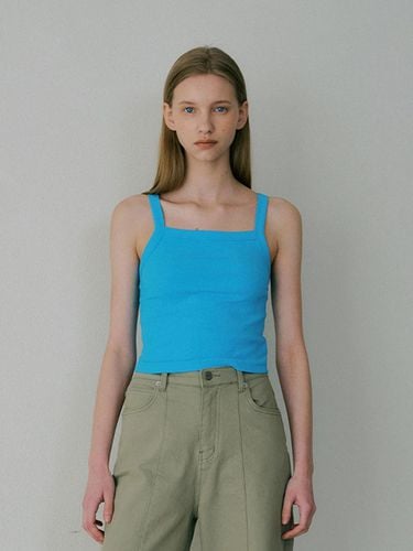 RIBBED SLEEVELESS TOP - 3color - THE PENNY - Modalova