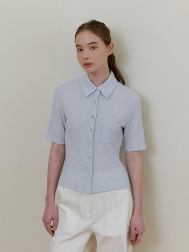 WRINKLE SHORT SLEEVED SHIRT - THE PENNY - Modalova