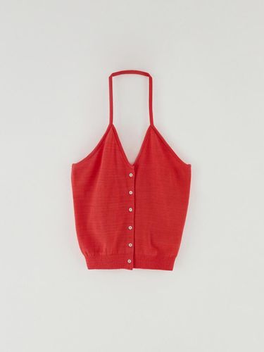 Halterneck sleeveless RED - The Raust - Modalova