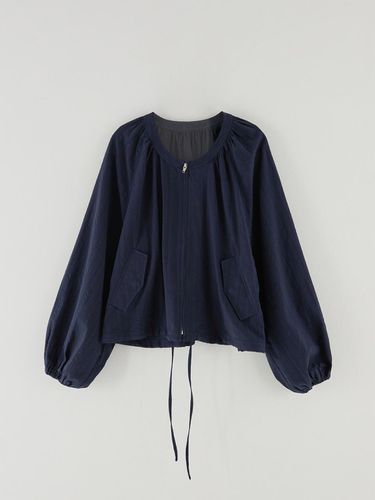 Lace Blouson NAVY - The Raust - Modalova