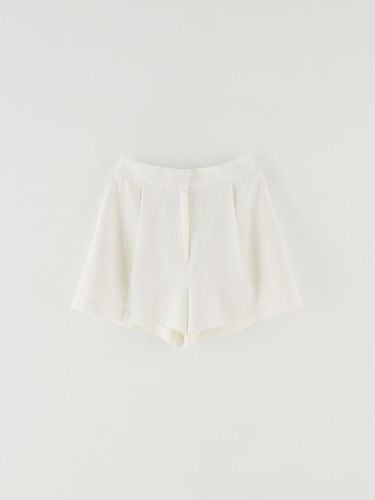 Linen shorts WHITE - The Raust - Modalova