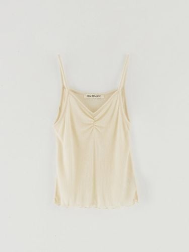 Sheer Tencel Sleeveless Light Beige - The Raust - Modalova