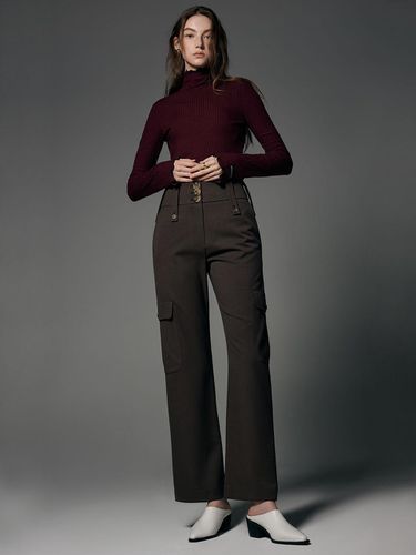 Flap Pocket Pants - LePersonalOrder - Modalova