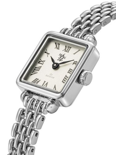 Women's metal watch MS246 - 11 WH / SV - MAISON246 - Modalova