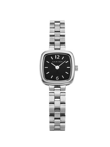 CARVEN] Women's Metal Watch CV622 - BK/SV - MAISON246 - Modalova