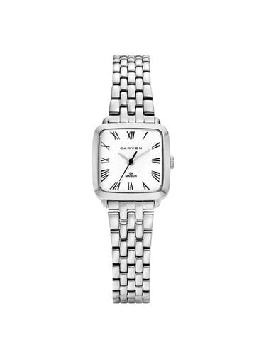 CARVEN] Women's Metal Watch CV638 - WH/SV - MAISON246 - Modalova