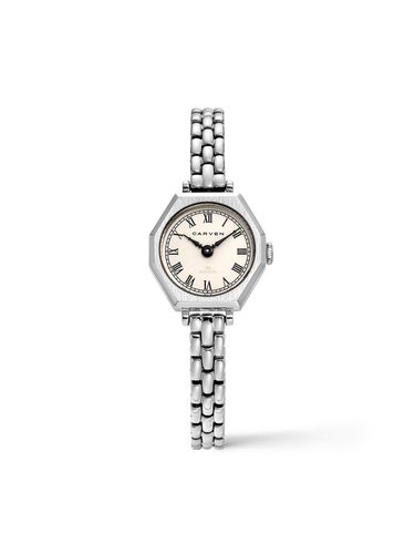 CARVEN] Women's Metal Watch CV626 - WH/SV - MAISON246 - Modalova