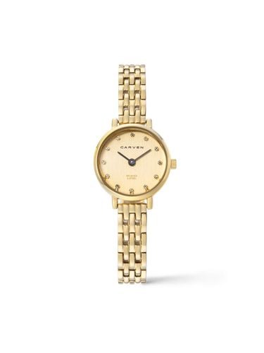 CARVEN] Women's Metal Watch CV623 - YE/8GD - MAISON246 - Modalova