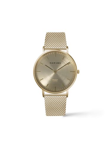 CARVEN] Women's Metal Watch CV613 - YE/18GD - MAISON246 - Modalova