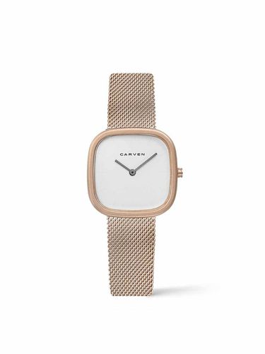 CARVEN] Women's Metal Watch CV608S - RWH/14RG - MAISON246 - Modalova