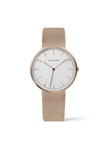 CARVEN] Men's Metal Watch CV610 - RWH/20RG - MAISON246 - Modalova