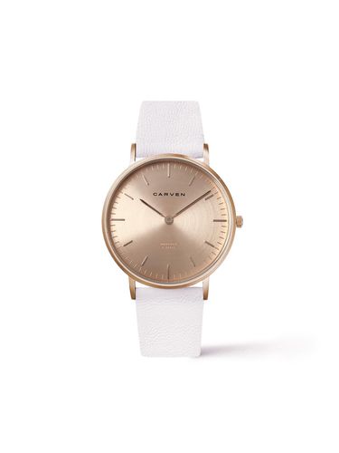 CARVEN] Women's leather watch CV613 - RPE/R. IV - MAISON246 - Modalova