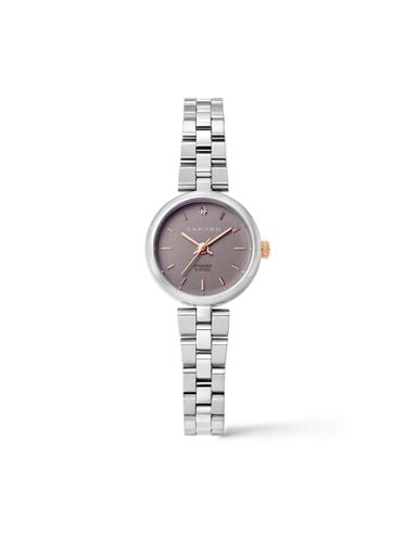 CARVEN] Women's Metal Watch CV621 - GR/SV - MAISON246 - Modalova