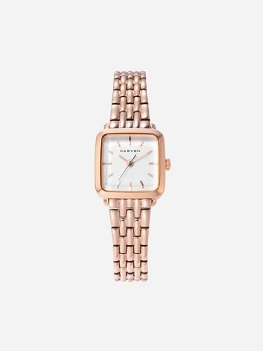 CARVEN] Women's Metal Watch CV612L - RWH/RG - MAISON246 - Modalova