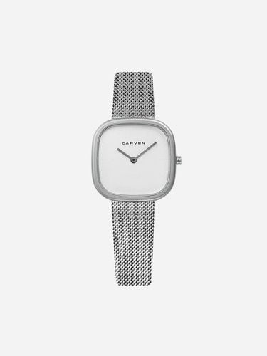 CARVEN] Women's Metal Watch CV608S - WH/14SV - MAISON246 - Modalova