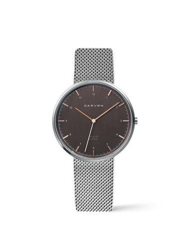 CARVEN] Men's Mesh Watch CV610 - BR/20SV - MAISON246 - Modalova