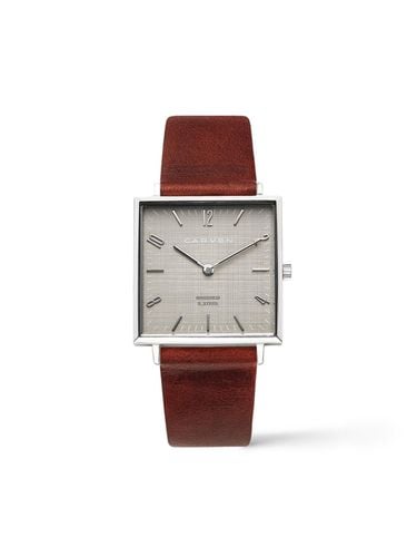 CARVEN] Women's leather watch CV603S - GR/M. WN - MAISON246 - Modalova