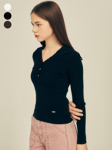 Wing collar button sweater OO4S1685 - Guess - Modalova