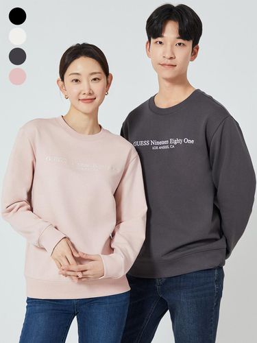 Tough tight long lettering sweatshirt MO3K9443 - Guess - Modalova