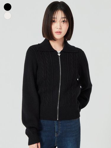 Sweater Twisted Zip-Up Cardigan OO3SE601 - Guess - Modalova