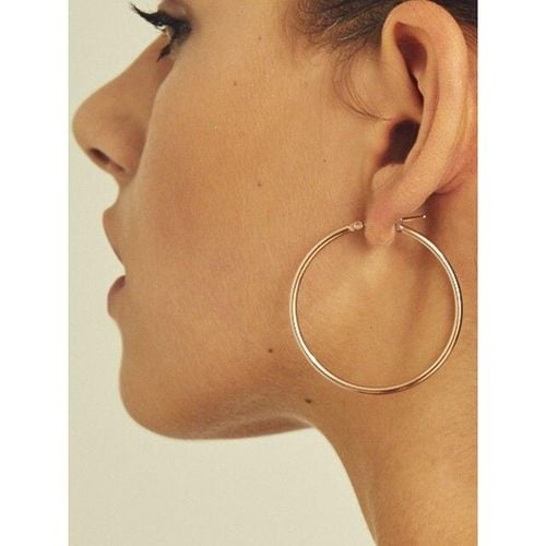 Bold rose gold ring earrings - LOVE ME MONSTER - Modalova