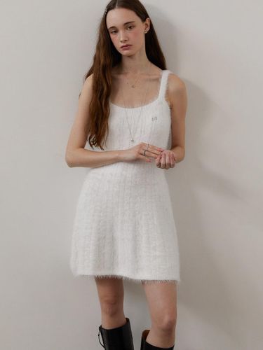 Pretty Angel Knit Mini Dress_WH (L244MOP010) - LOVE ME MONSTER - Modalova