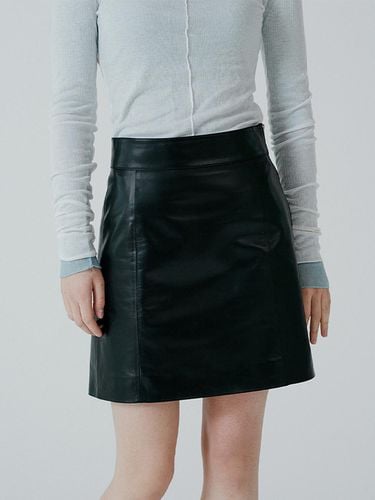 Essential ramskin mini skirt - PINBLACK - Modalova