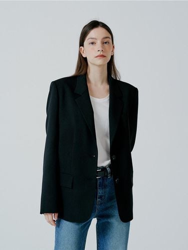 Semi-over two-burton blazer black - PINBLACK - Modalova